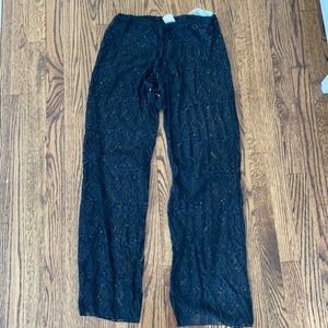 Becca crochet coverup pants